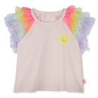 Short-sleeved cotton T-shirt BILLIEBLUSH 
                    GIRL