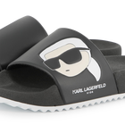 Sliders with design KARL LAGERFELD KIDS 
                    BOY