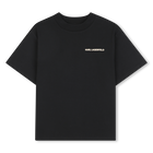 Heavy cotton jersey T-shirt KARL LAGERFELD KIDS 
                    BOY