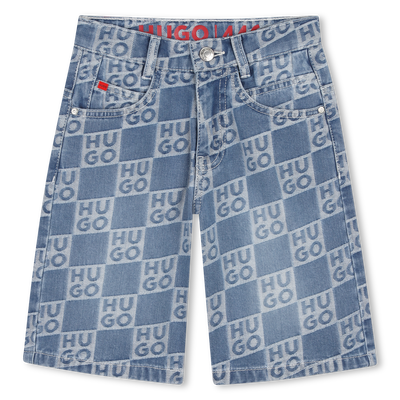 DENIM BERMUDA SHORTS HUGO BOY