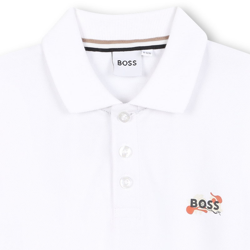 SHORT SLEEVE POLO BOSS 
                        BOY