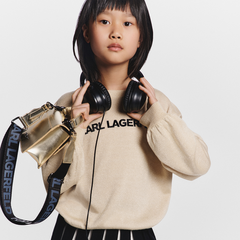 Knitted sweater KARL LAGERFELD KIDS 
                        GIRL