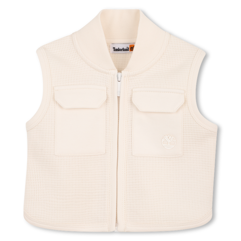 CARDIGAN, T-SHIRT AND SHORTS SET TIMBERLAND 
                        BOY