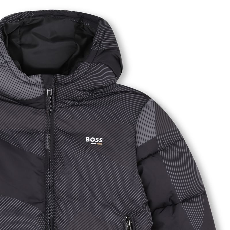 Hooded down jacket BOSS 
                        BOY