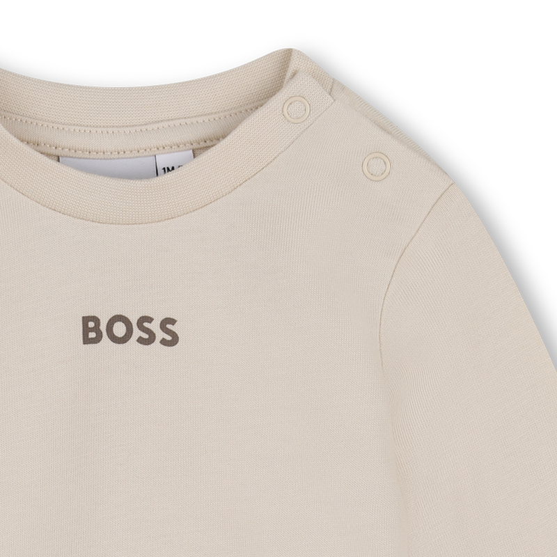 Pants, cardigan, and t-shirt set BOSS 
                        BOY