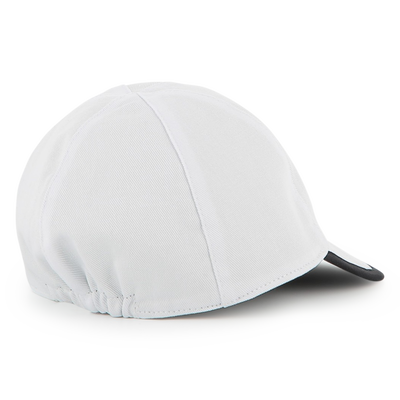 Reversible cotton cap KARL LAGERFELD KIDS BOY