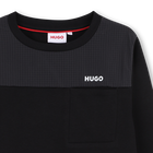 Round neck sweatshirt HUGO 
                    BOY