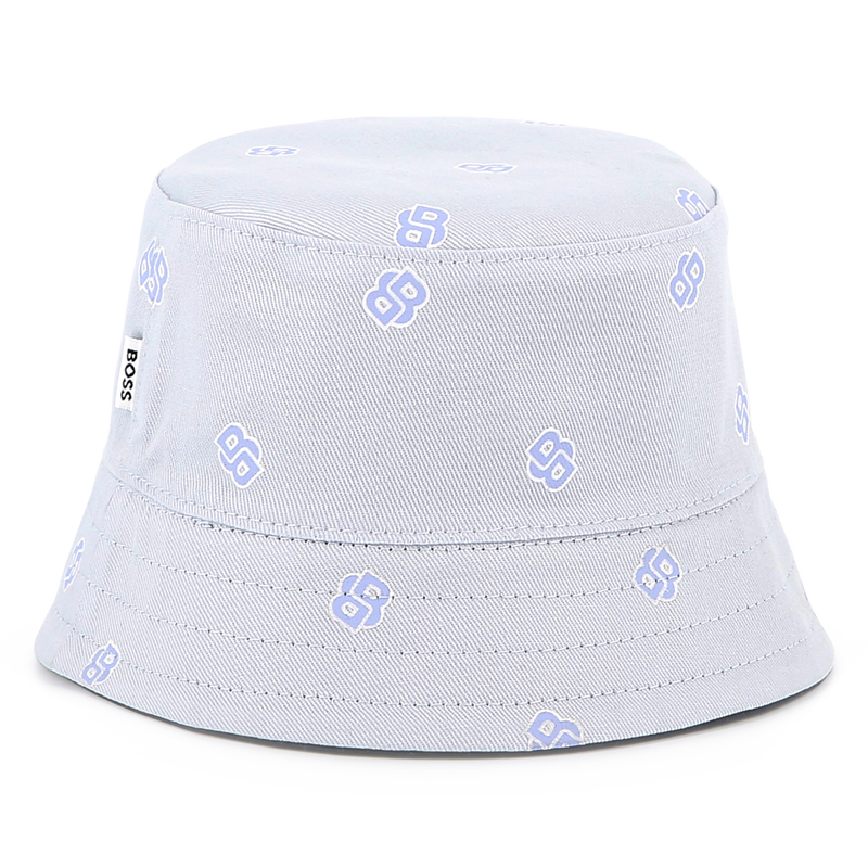 Reversible cotton bucket hat BOSS 
                        BOY