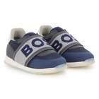 Sneakers with branded elastic BOSS 
                    BOY