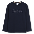 Long Sleeve T-Shirt, NAVY, hi-res