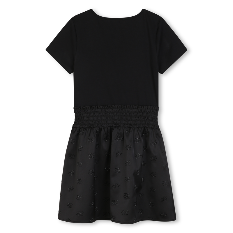 Short-sleeve dress KARL LAGERFELD KIDS 
                        GIRL