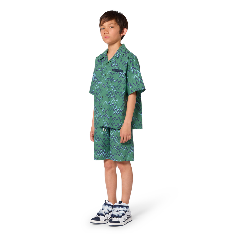 SHORT SLEEVE SHIRT LANVIN 
                        BOY