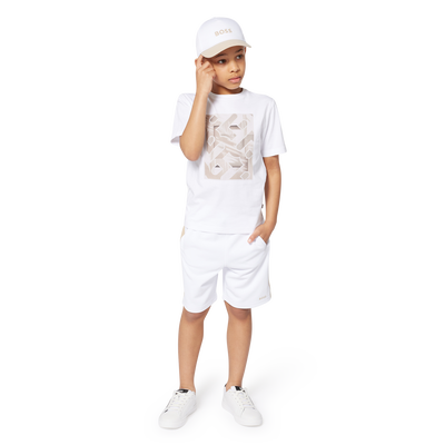 Short-sleeved cotton T-shirt BOSS BOY