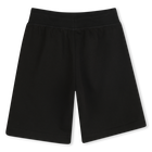 Fleece Bermuda running shorts HUGO 
                    BOY