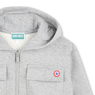 Fleece jogging cardigan KENZO KIDS 
                    GIRL