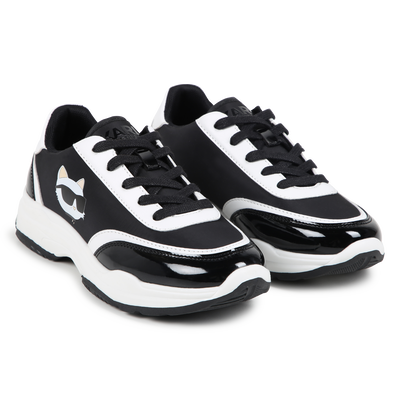 Lace-up trainers KARL LAGERFELD KIDS GIRL