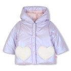Hooded down jacket BILLIEBLUSH 
                    GIRL