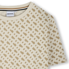 Printed cotton T-shirt BOSS 
                    BOY