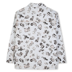 Striped and printed jacket MARC JACOBS 
                    BOY