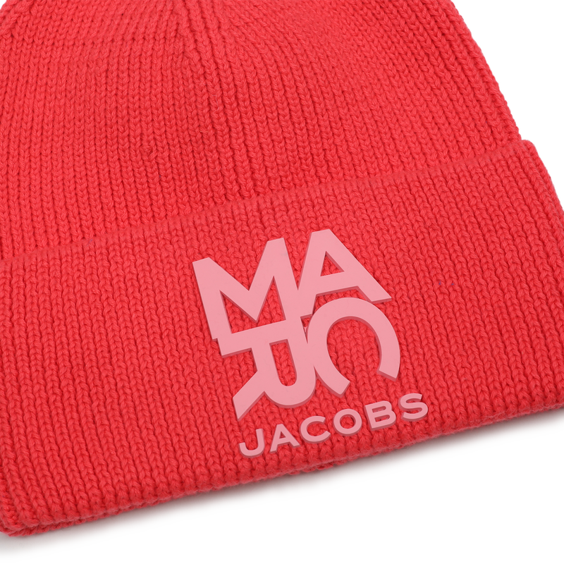 Knitted beanie MARC JACOBS 
                        GIRL