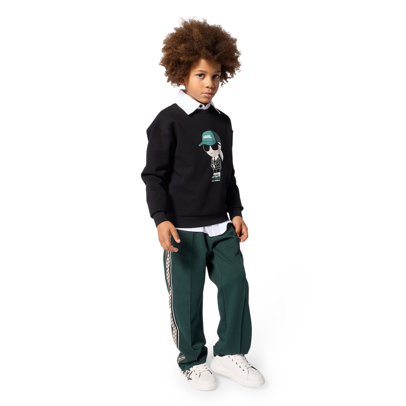 Sweatshirt KARL LAGERFELD KIDS 
                        BOY