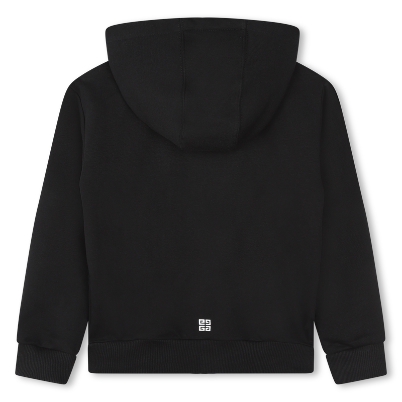 Zip-Up Hooded Cardigan GIVENCHY 
                        GIRL