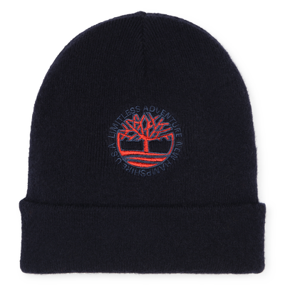 Embroidered knitted hat TIMBERLAND BOY