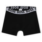 Set of 5 cotton boxer shorts BOSS 
                    BOY