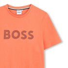 Short-sleeved cotton T-shirt BOSS 
                    BOY