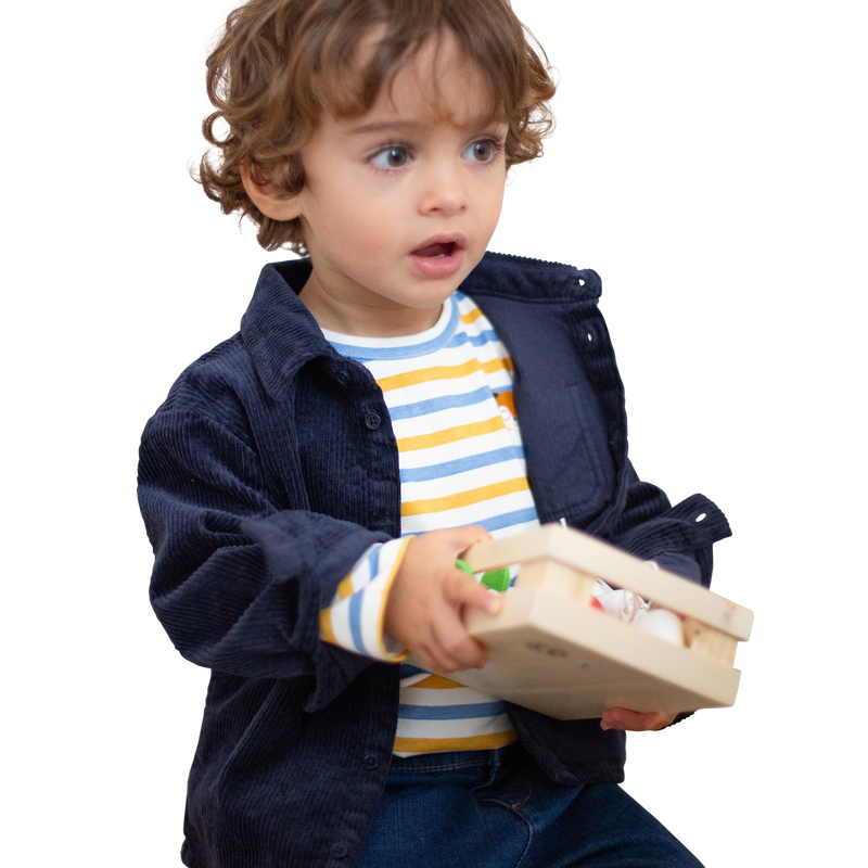 Plain corduroy shirt CARREMENT BEAU 
                        BOY