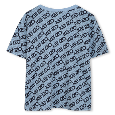 Printed cotton T-shirt KENZO KIDS BOY