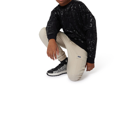 Cotton Fleece Sweatshirt DKNY UNISEX