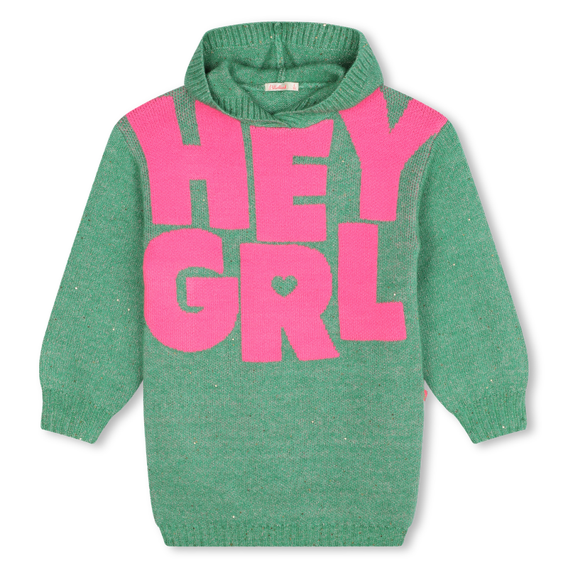 Hooded sequined dress BILLIEBLUSH 
                        GIRL