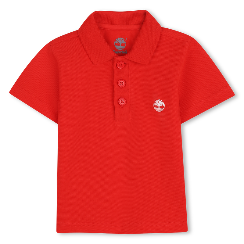 SHORT-SLEEVED POLO SHIRT TIMBERLAND 
                        BOY