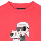 Double jersey sweatshirt KARL LAGERFELD KIDS 
                    GIRL