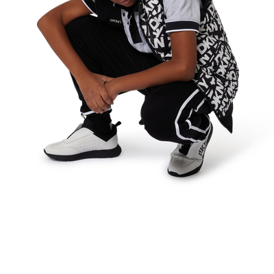 Hooded Puffer Vest DKNY UNISEX