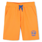 Fleece Bermuda shorts, NECTARINE, hi-res