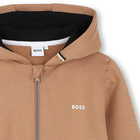 Hooded cardigan BOSS 
                    BOY