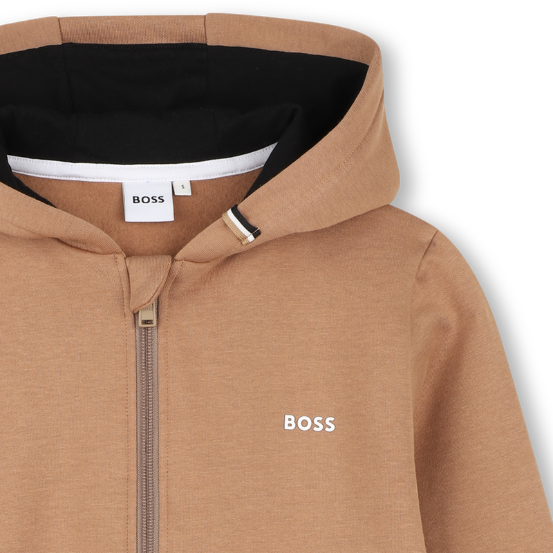 Hooded cardigan BOSS 
                        BOY
