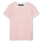 Short sleeve t-shirt, PINK, hi-res