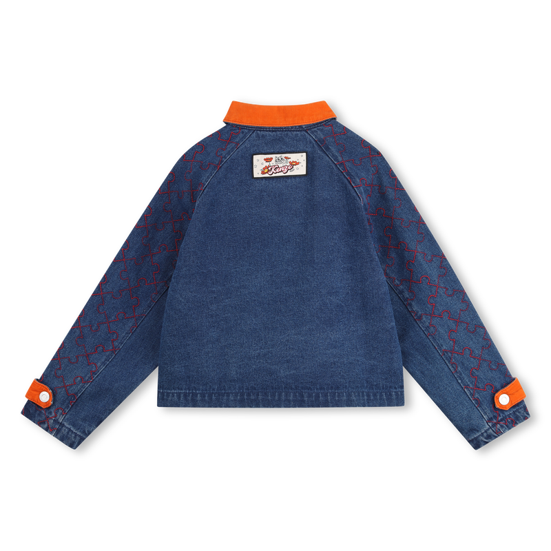 Denim jacket KENZO KIDS 
                        GIRL