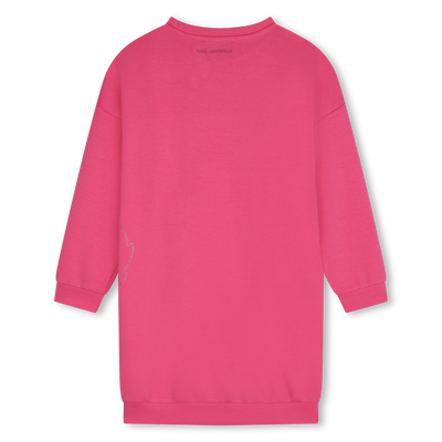 Straight diamant&eacute; dress KARL LAGERFELD KIDS GIRL