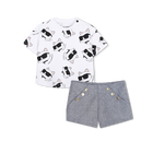 T-shirt and shorts set KARL LAGERFELD KIDS 
                    GIRL
