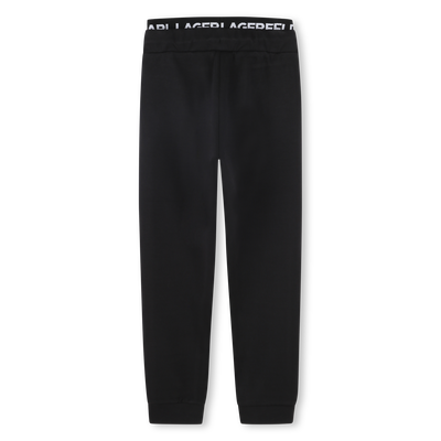 Jogging bottoms with pockets KARL LAGERFELD KIDS BOY