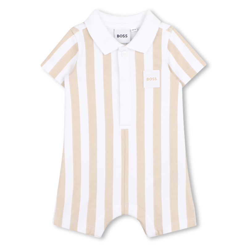STRIPED PLAYSUIT BOSS 
                        BOY