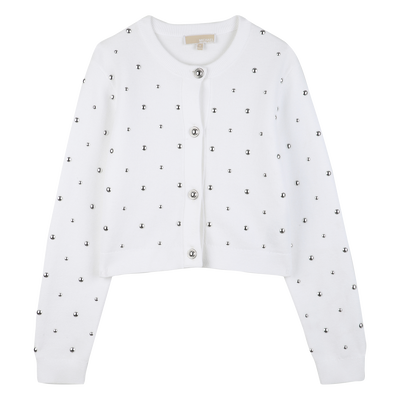 CARDIGAN WITH BUTTONS MICHAEL KORS GIRL