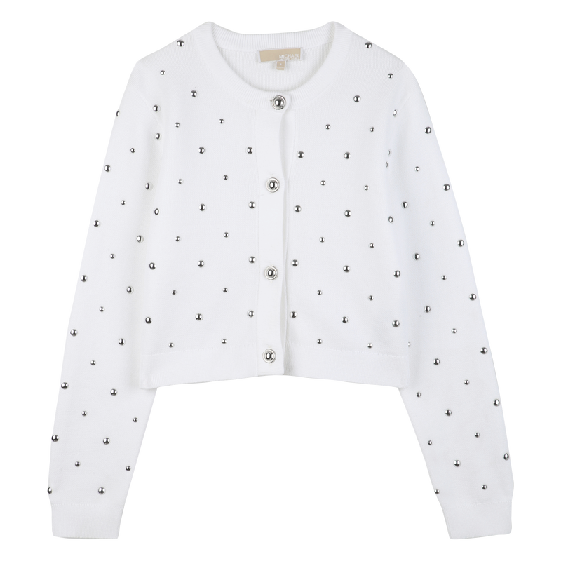 CARDIGAN WITH BUTTONS MICHAEL KORS 
                        GIRL