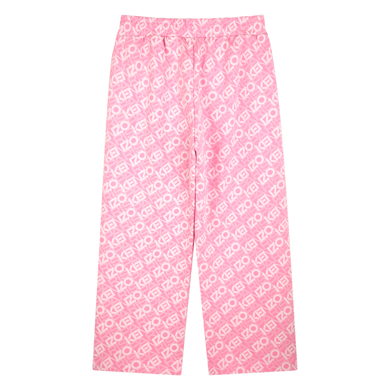 Printed jogging trousers KENZO KIDS 
                        GIRL
