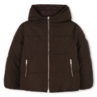 Reversible hooded puffer jacket MICHAEL KORS 
                    GIRL