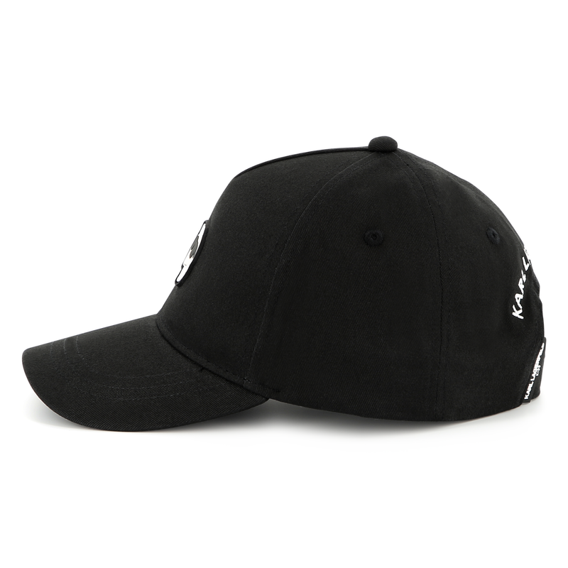 Adjustable cotton cap KARL LAGERFELD KIDS 
                        BOY